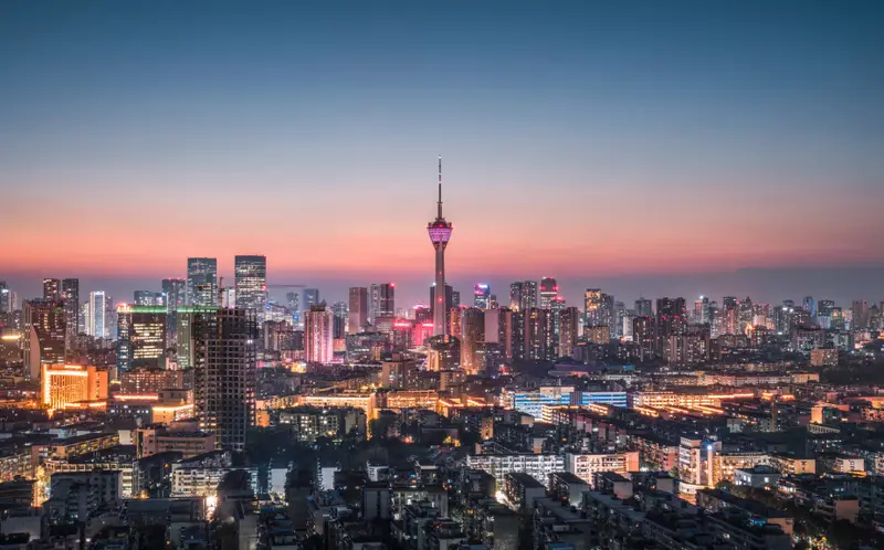 成都 万家灯火