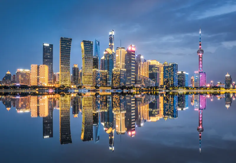 上海 陆家嘴夜景